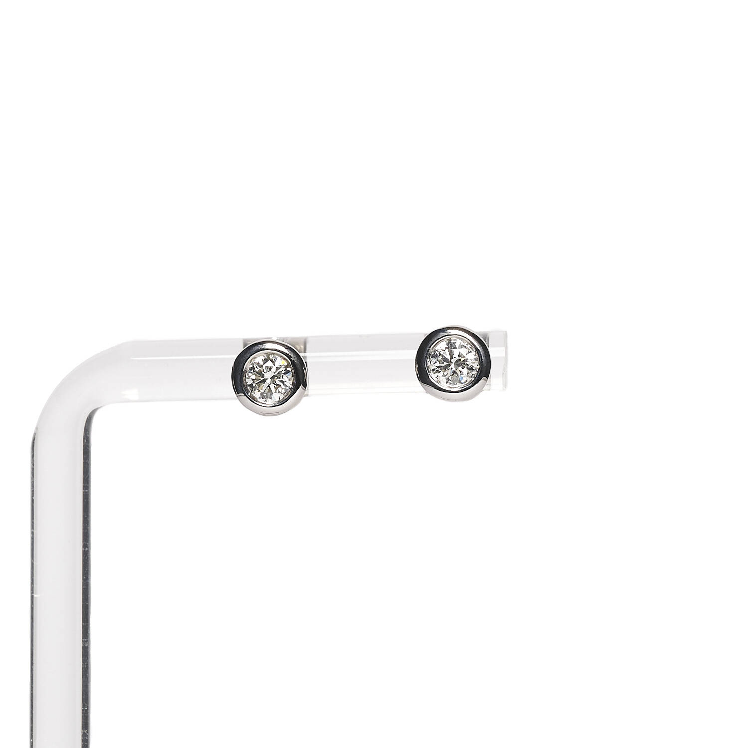 Ohrrecker in 750 Weißgold mit Brillanten