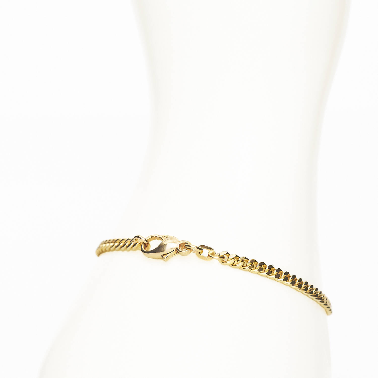 Armband in 585 Gelbgold - Panzerarmband (1460)