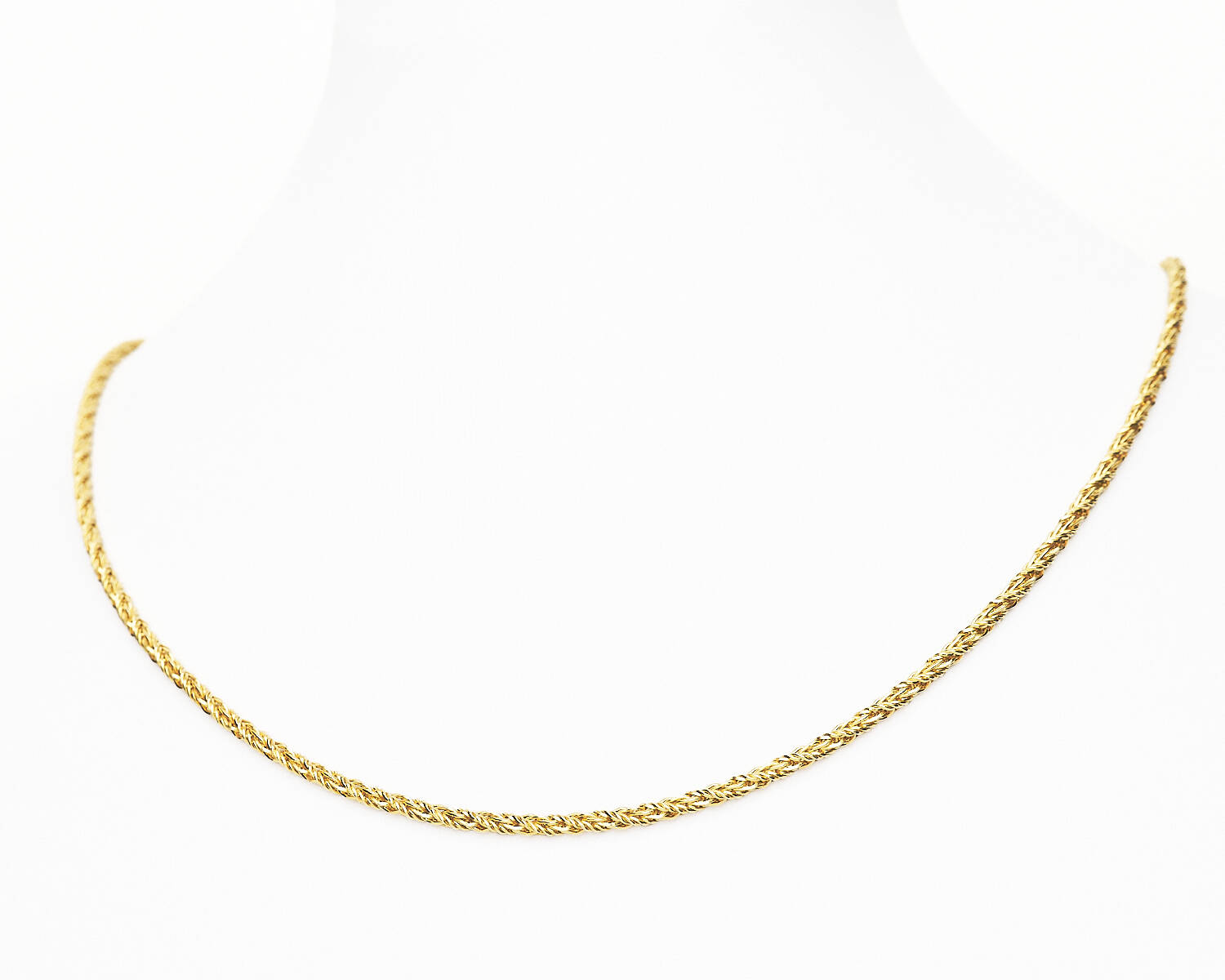 Kette in 585 Gelbgold - Zopfkette (2006)