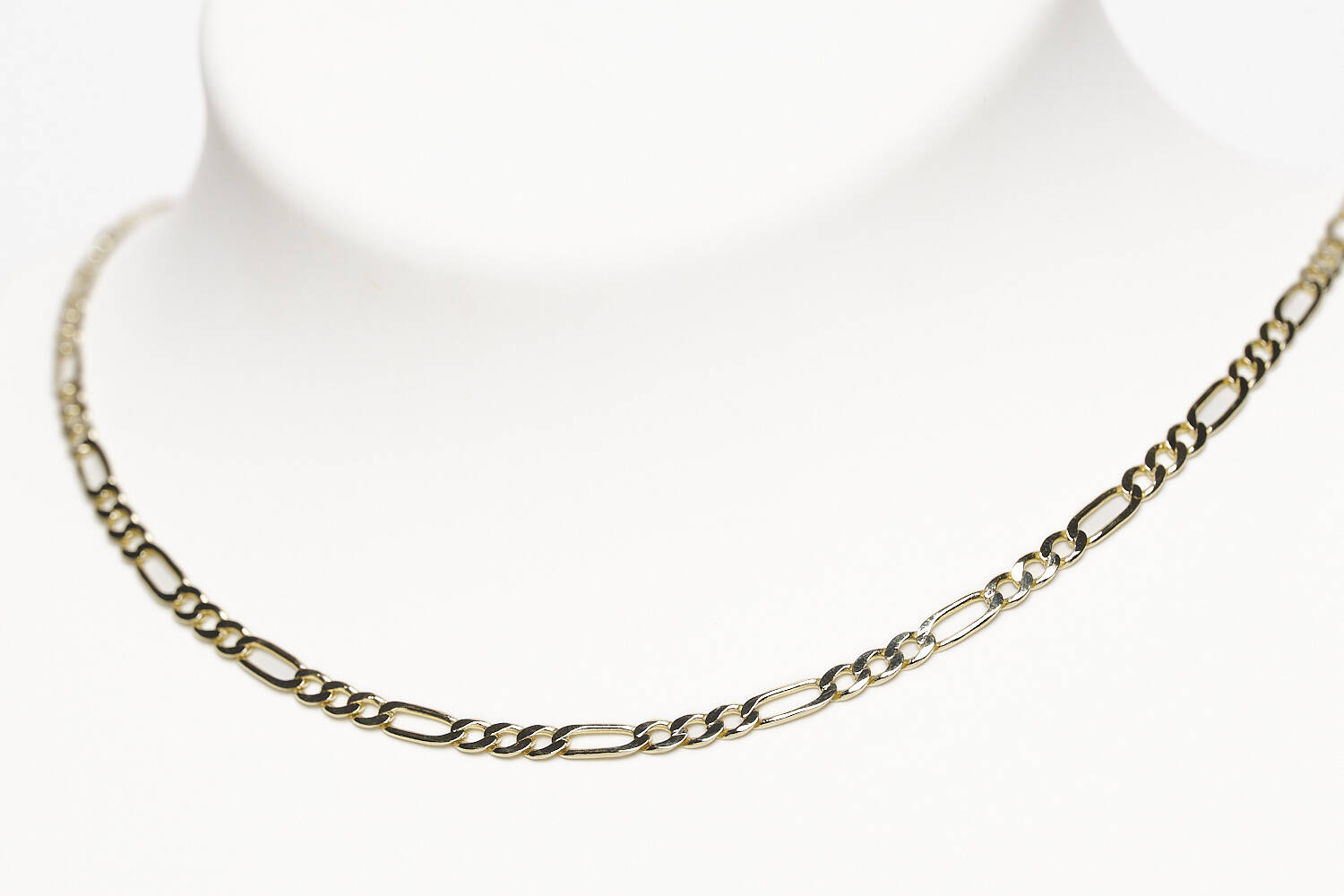 Figarokette in 585 Gelbgold