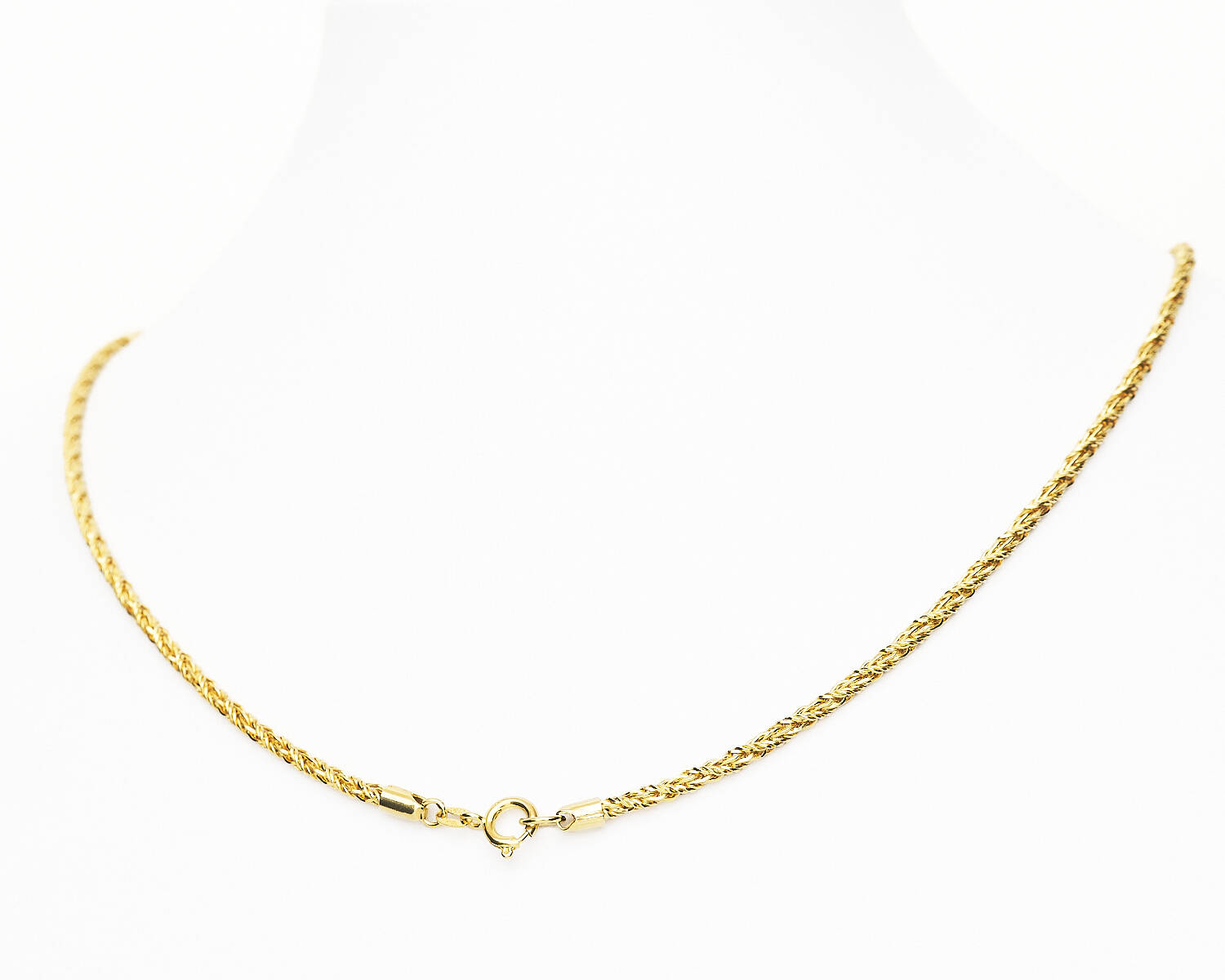Kette in 585 Gelbgold - Zopfkette (2006)