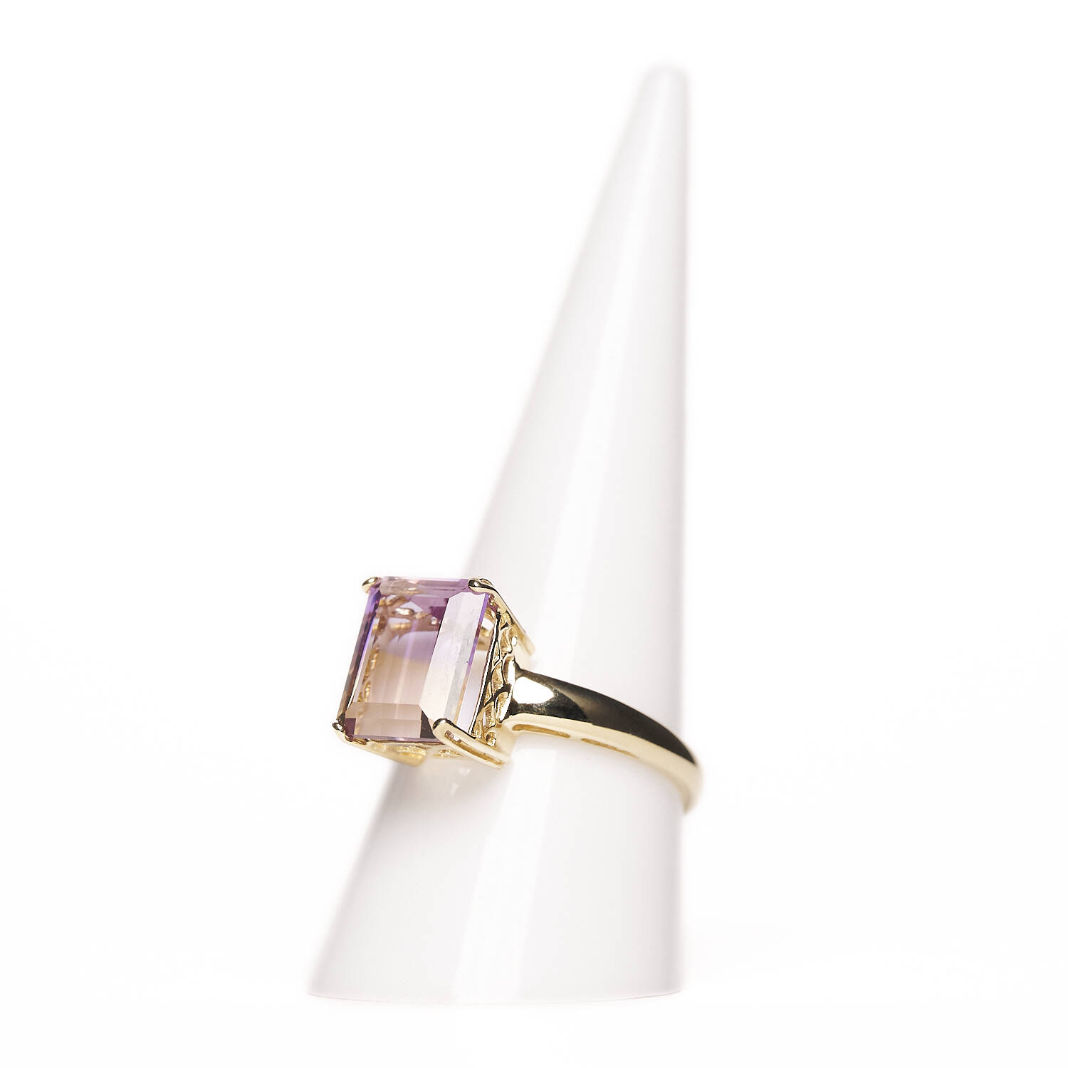 Damenring in 585 Gelbgold mit Ametrin Damenring in 585 Gelbgold mit Ametrin
