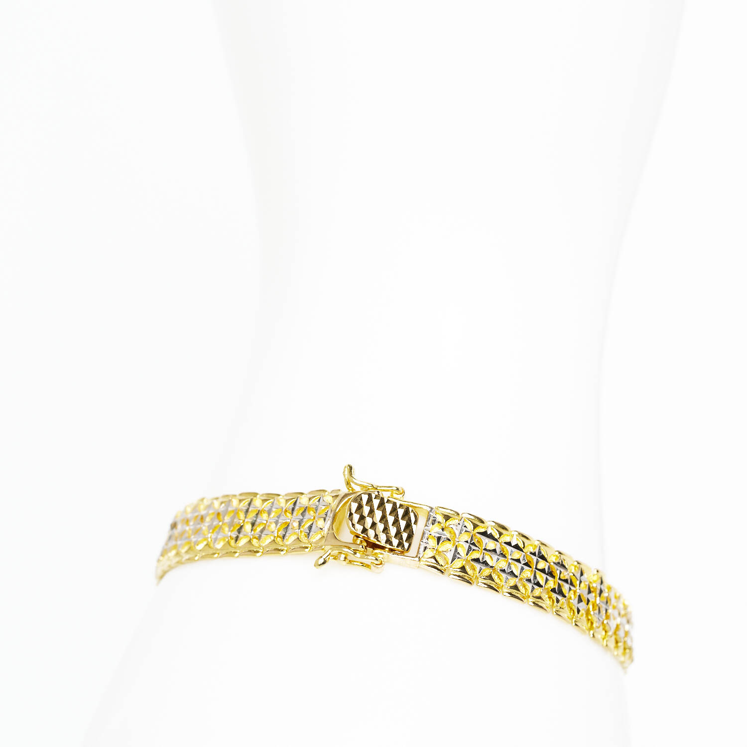 Armband 875 Gelbgold und Weißgold (1948)