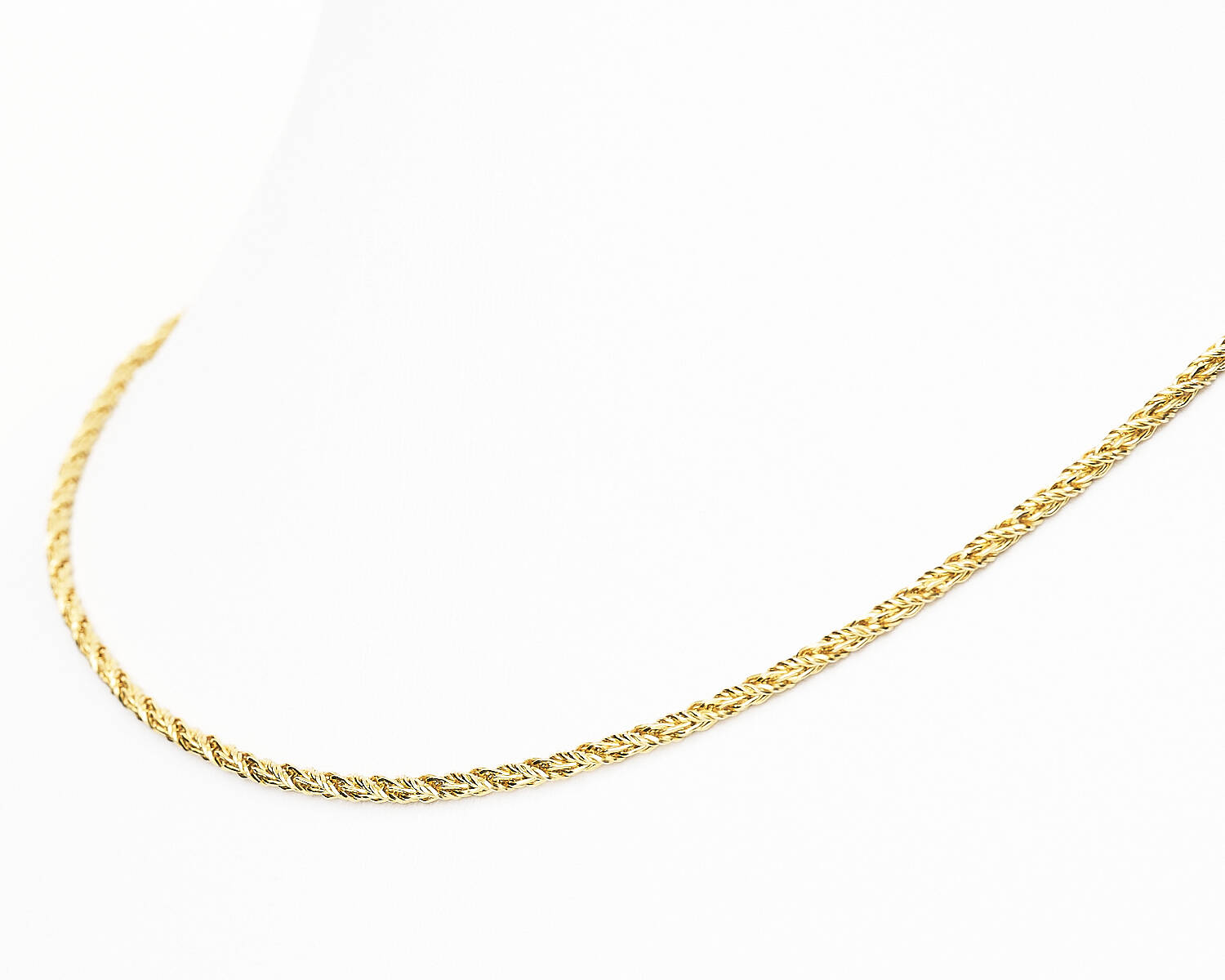 Kette in 585 Gelbgold - Zopfkette (2006)