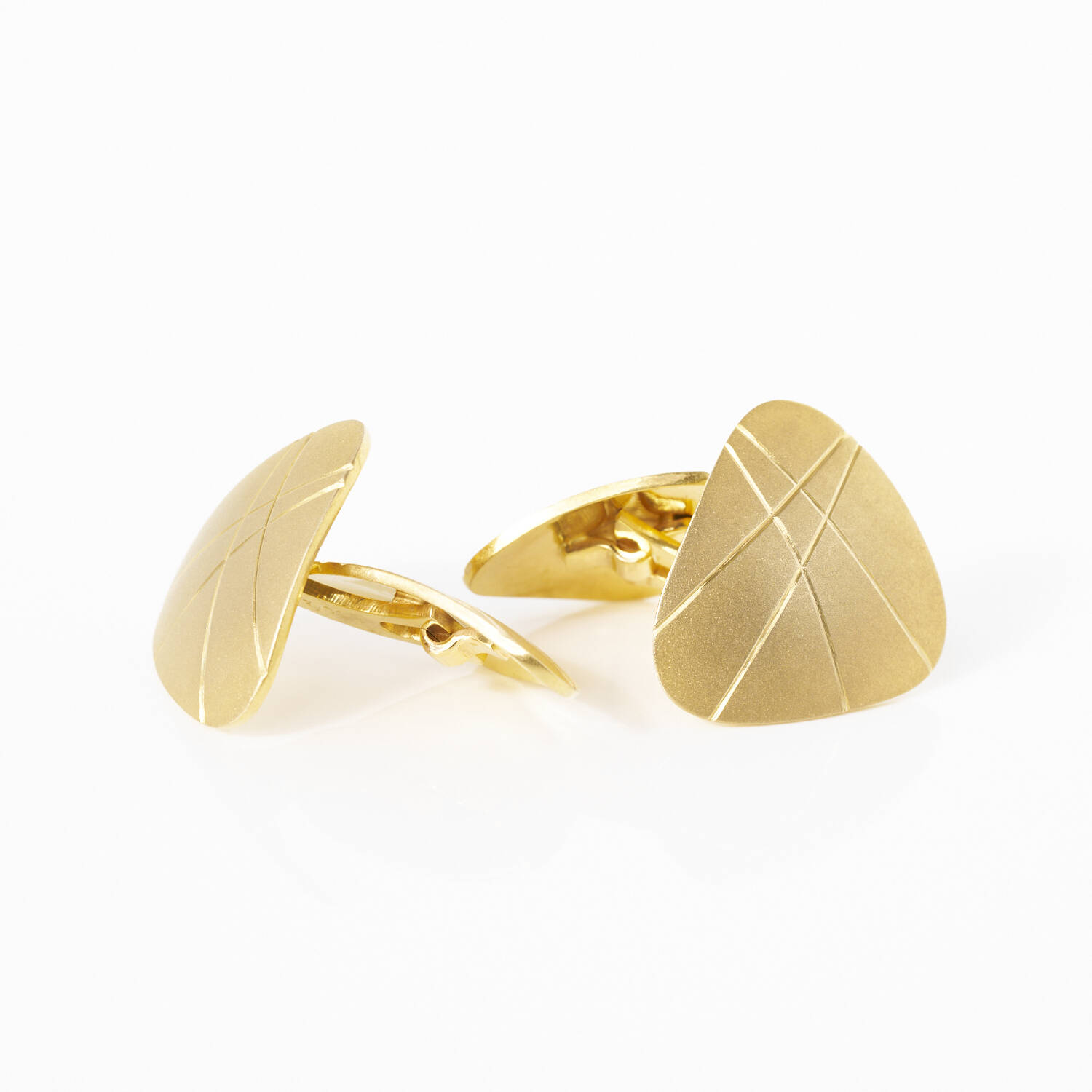 Manschettenknöpfe in 585 Gelbgold (84)