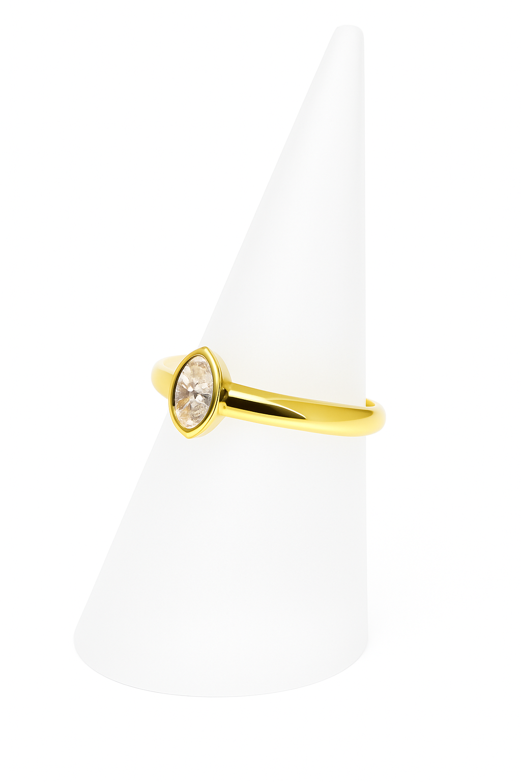 Damenring in 333 Gelbgold