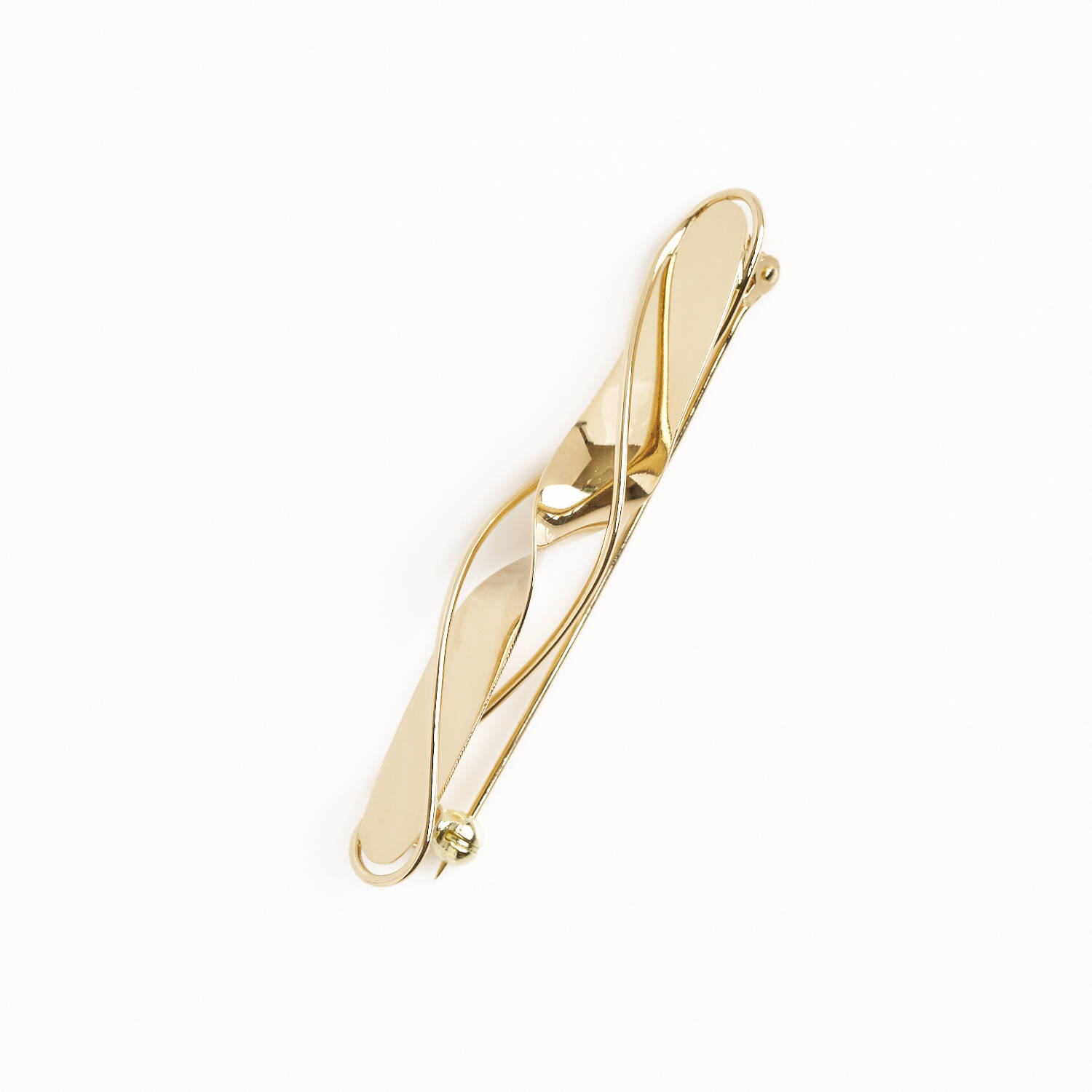 Brosche in 585 Gelbgold (1093)