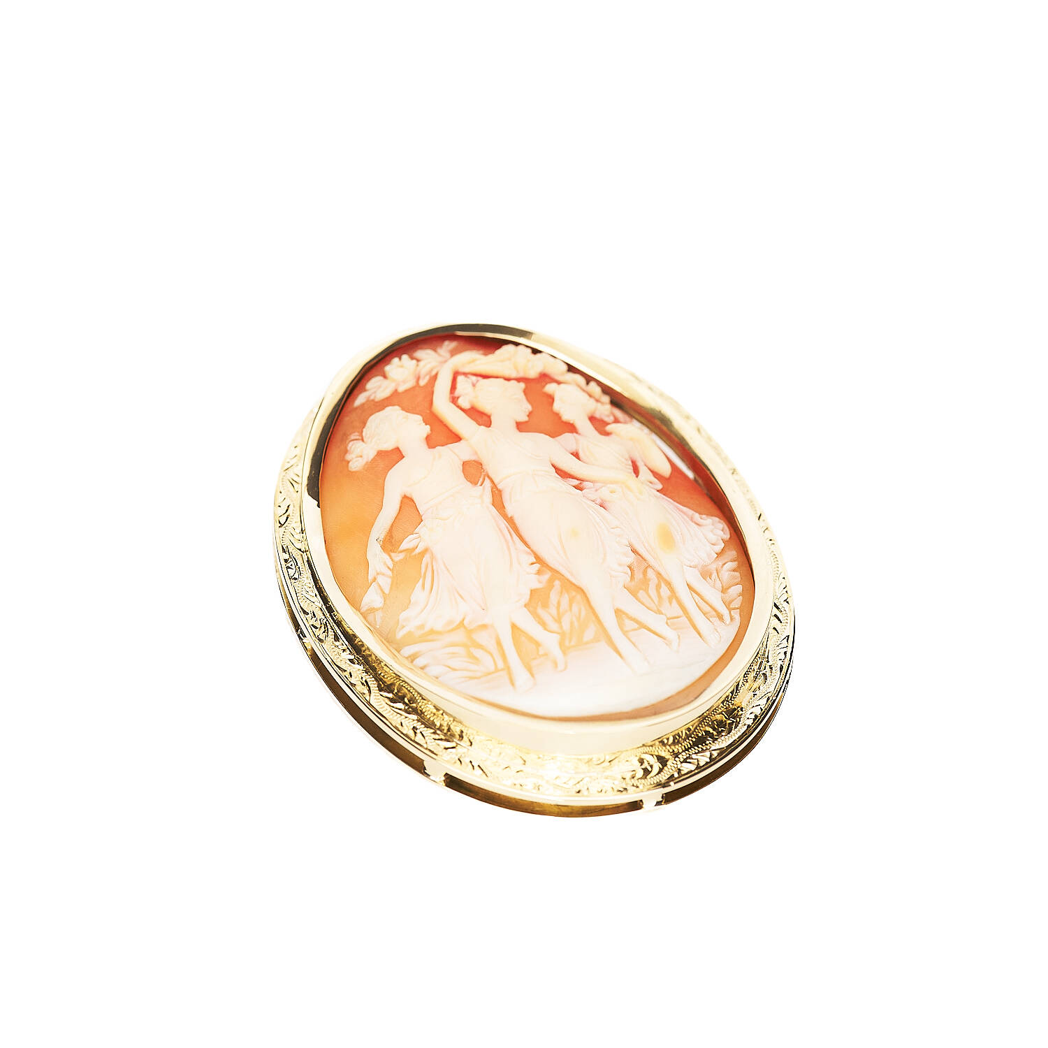 Anhänger 585 Gelbgold mit Camee (1503)