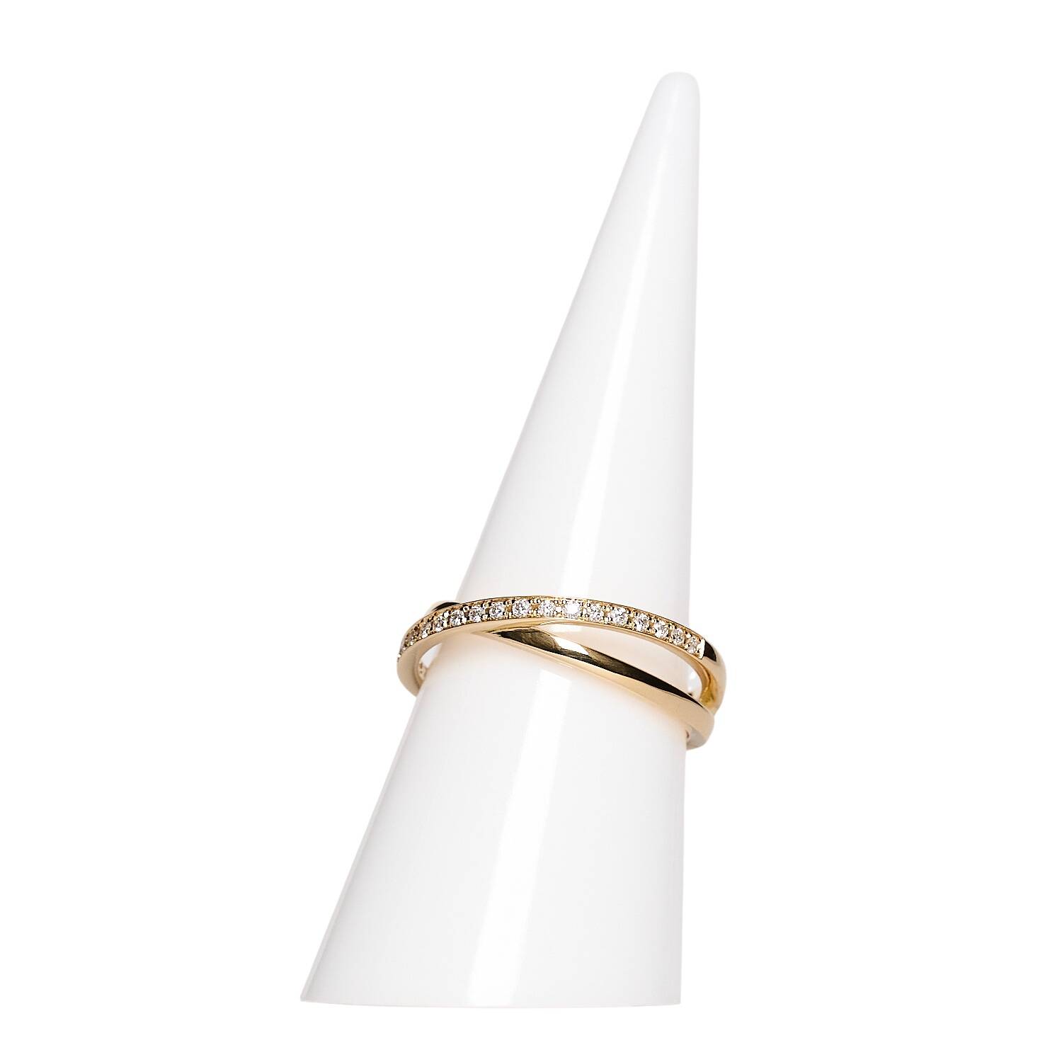 Damenring in 750 Gelbgold mit Brillanten Damenring in 750 Gelbgold mit Brillanten