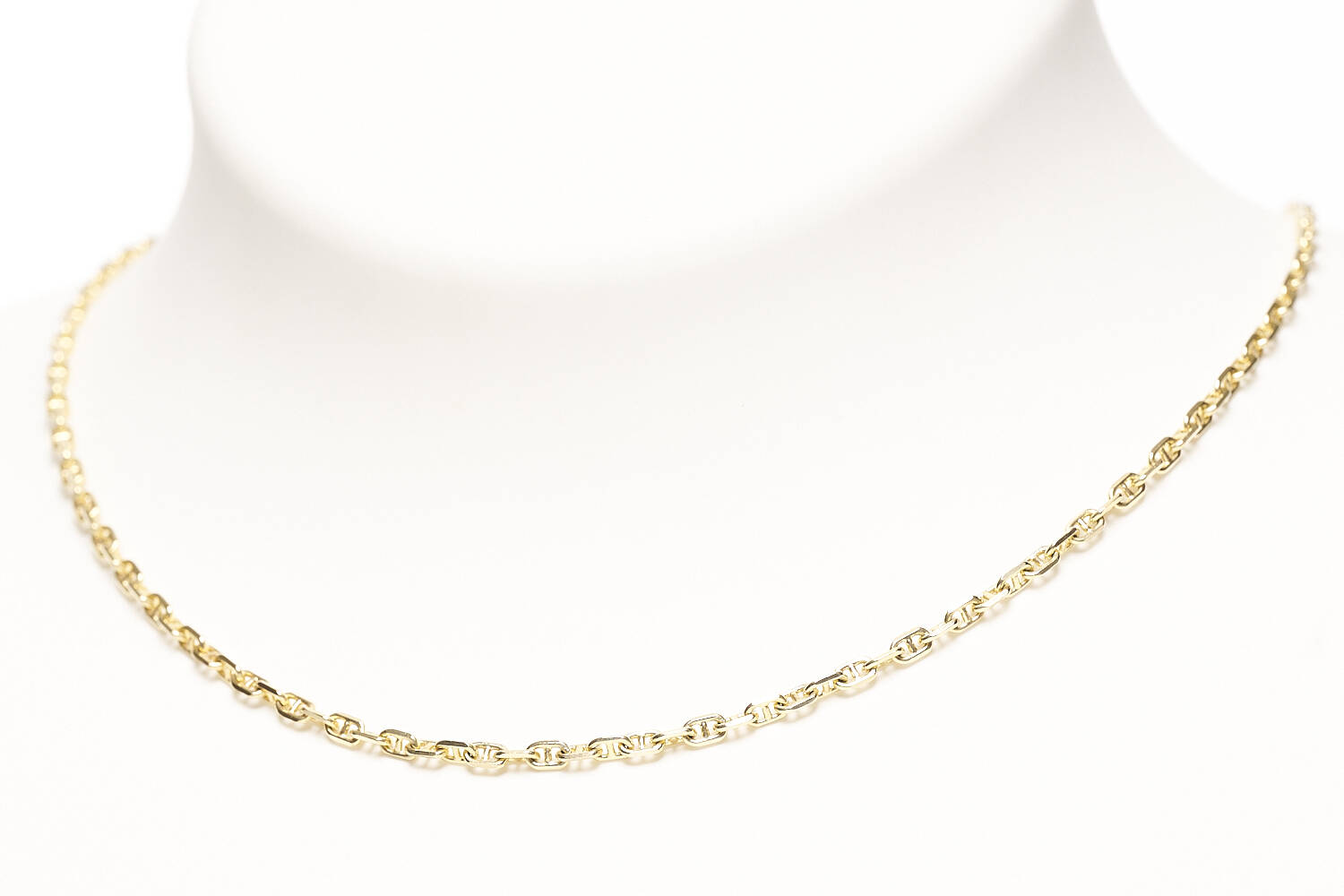Stegankerkette in 585 Gelbgold (2083)
