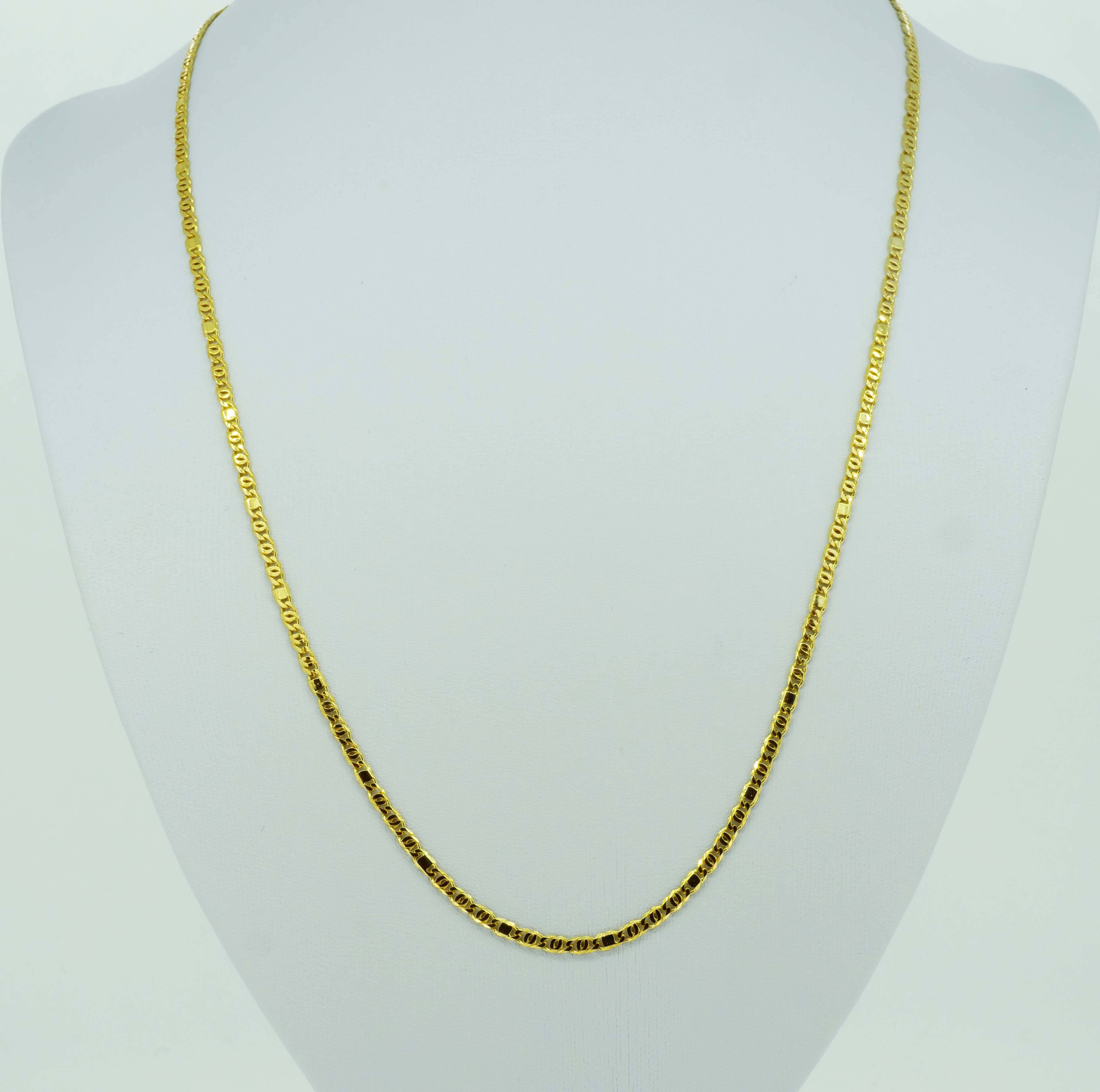 Kette in 333 Gelbgold - 80 cm (605)
