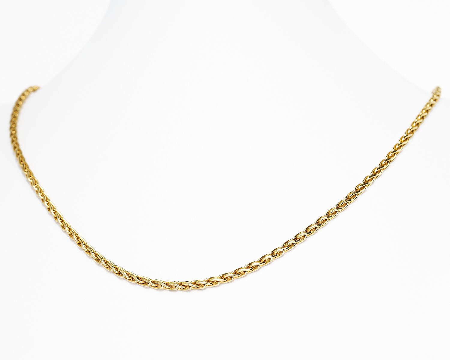 Zopfkette in 585 Gelbgold (1662)