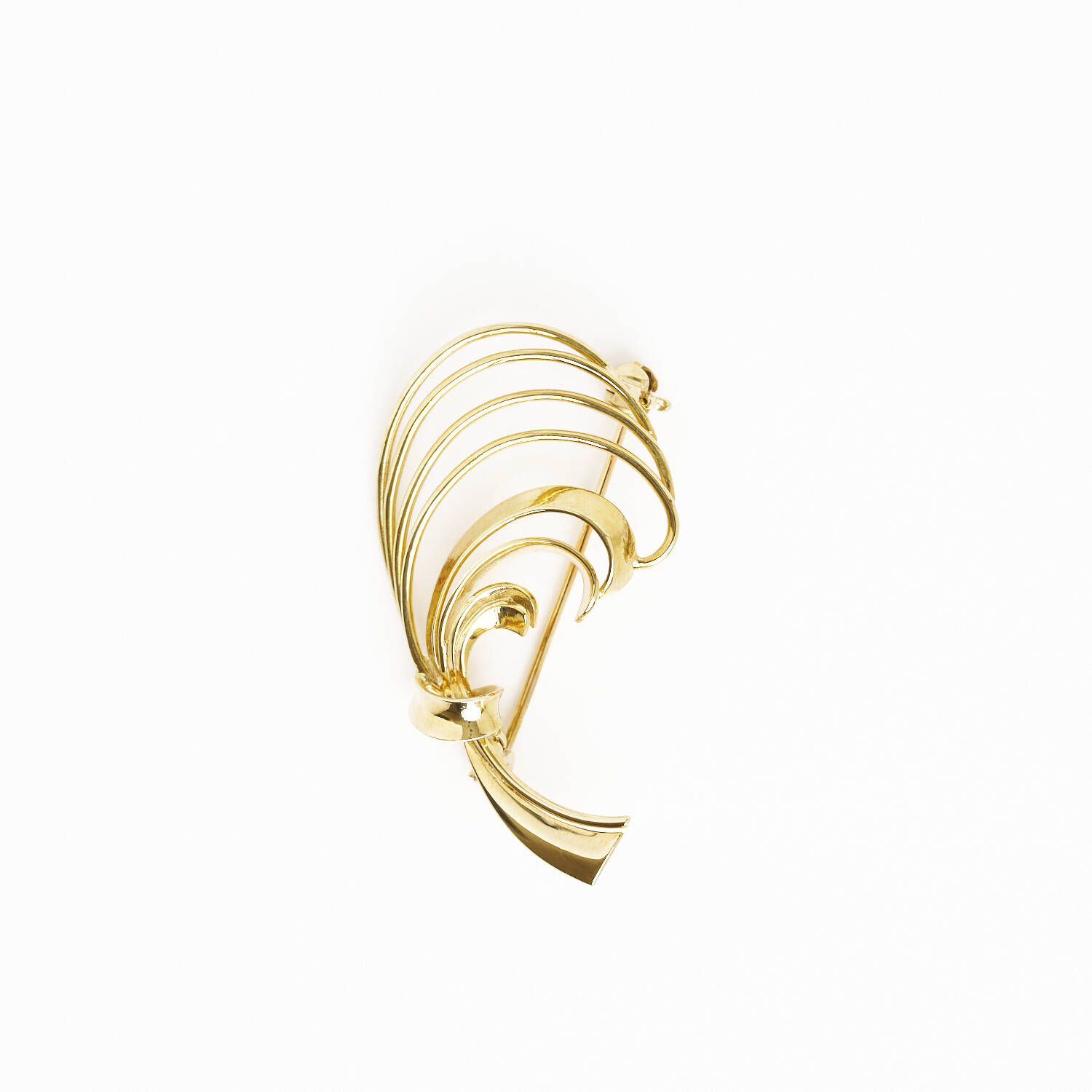 Brosche in 333 Gelbgold (824)