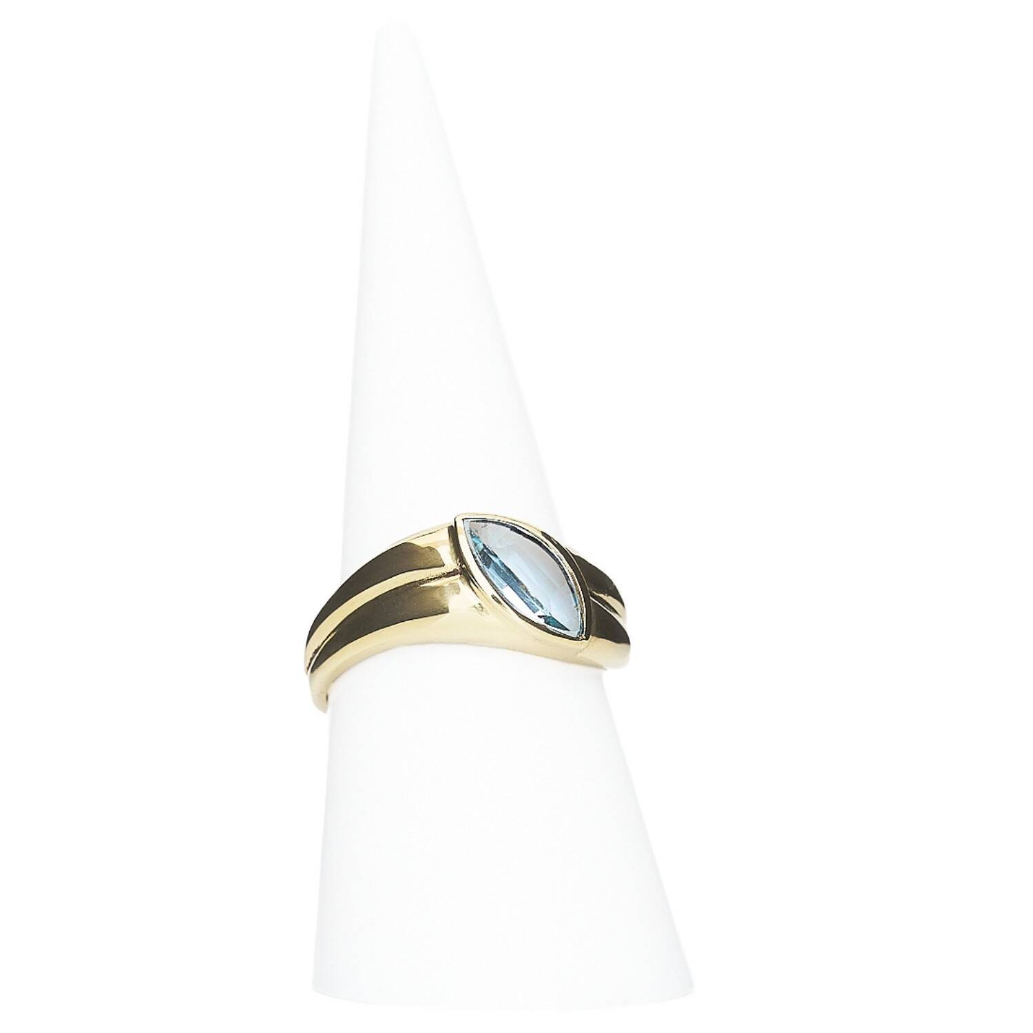 Damenring in 585 Gelbgold mit Spinell (1314)