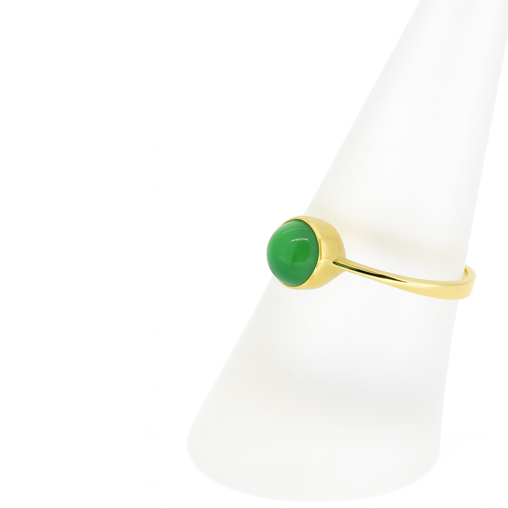 Damenring in 585 Gelbgold mit Türkis Damenring in 585 Gelbgold mit Türkis