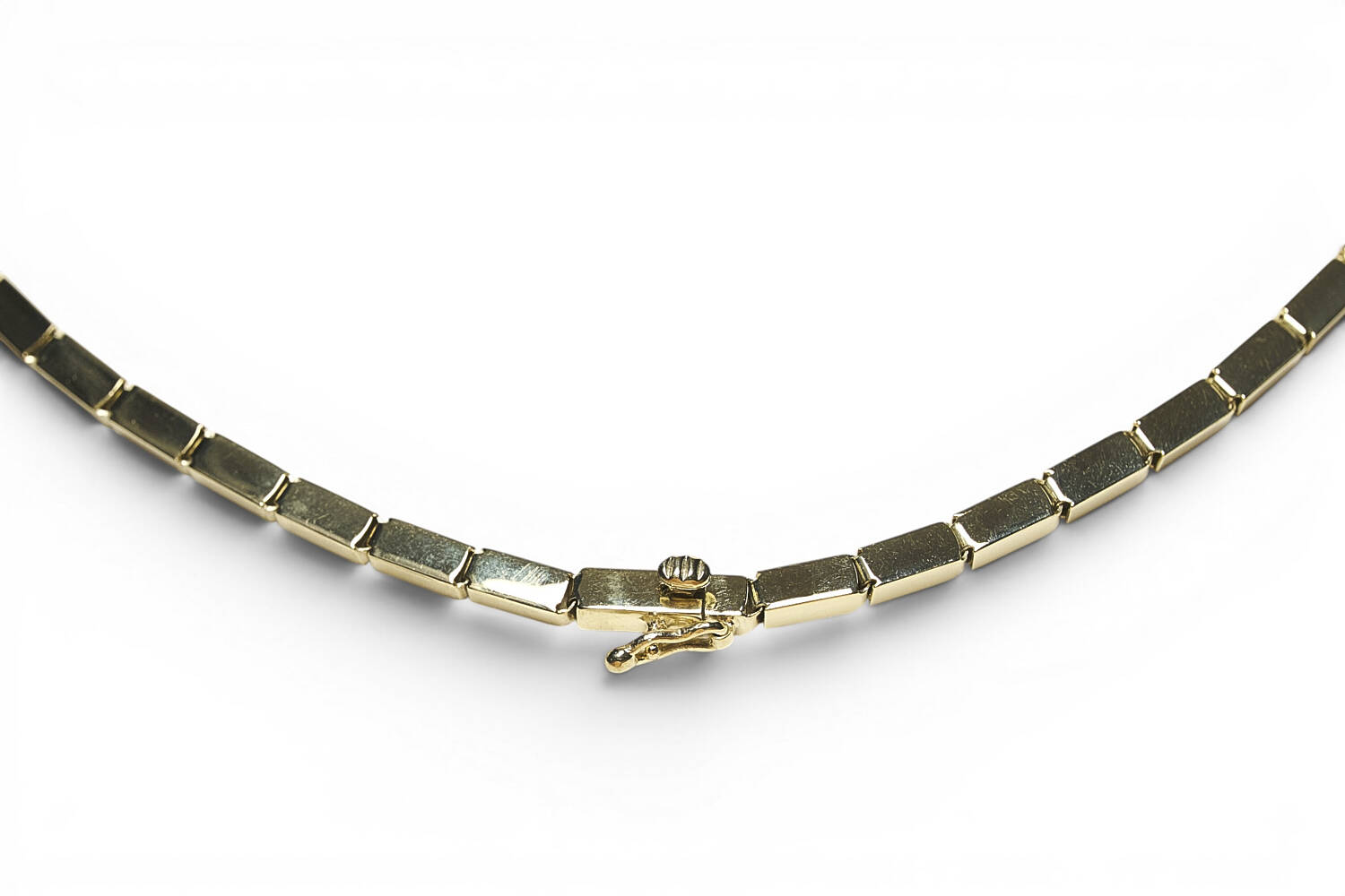 Collier in 585 Gelbgold mit Turmalin