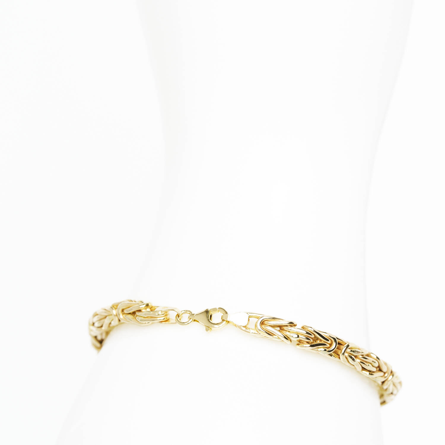 Armband in 585 Gelbgold - Königskette (1862)