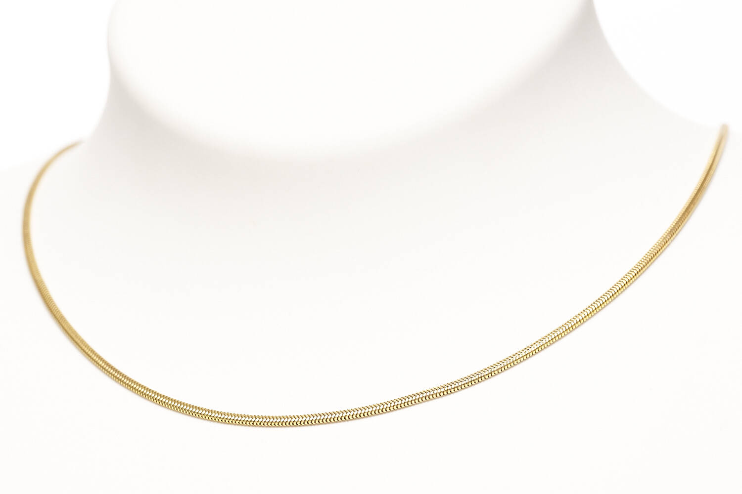 Schlangenkette in 333 Gelbgold (957)